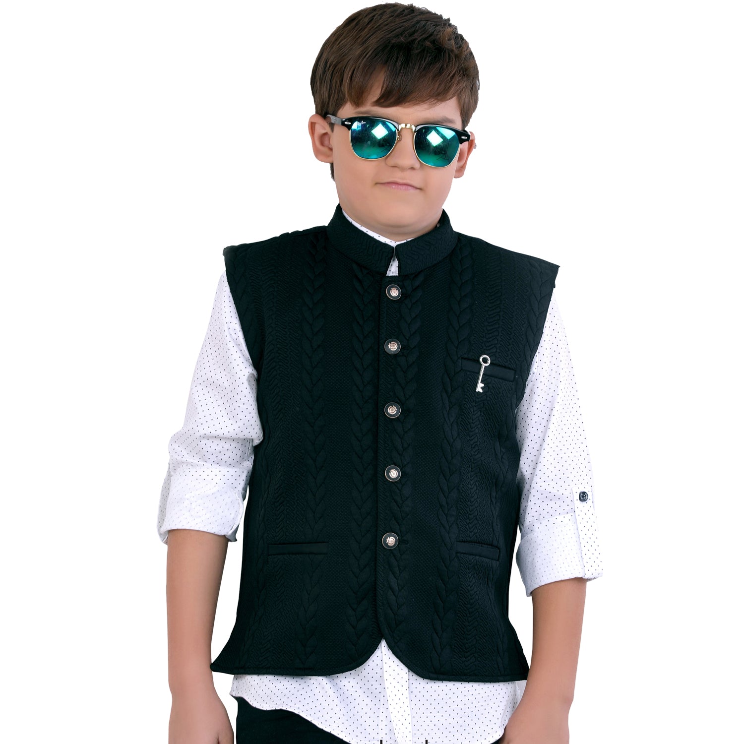 Amazon.com: 1960s Pattern, Men's and Boy's Beatles Nehru Jacket & Shirt -  38-40'' (20.3-101.6cm) MC948438 Black/White : Clothing, Shoes & Jewelry